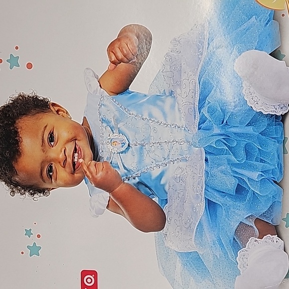 Disney Cinderella Infant Costume Shimmering Blue - Picture 9 of 9